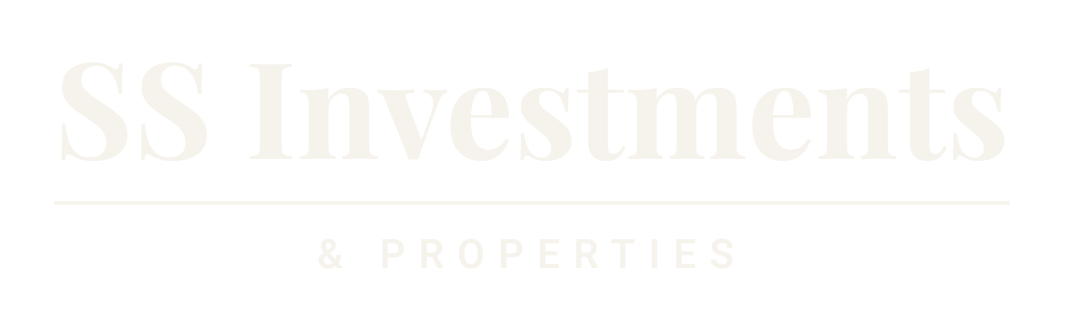 SS Investments & Properties logo (light)